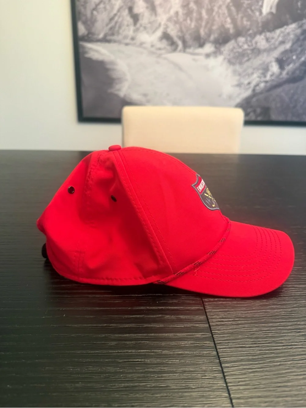 Evans Scholars WGA Red Rope Embroidered Golf Hat Adjustable Baseball Cap